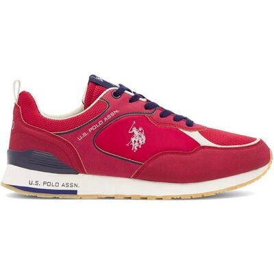 U.S. POLO ASSN. TABRY007 Czerwone sneakers - Buty U.S. POLO ASSN. TABRY007 Czerwone sneakers - Buty