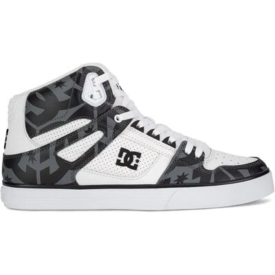 DC - Sneakersy PURE HIGH-TOP WC ADYS400043-XKWS - Weiß - Schuhe DC - Sneakersy PURE HIGH-TOP WC ADYS400043-XKWS - Weiß - Schuhe