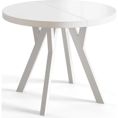 Table de salle à manger blanche Ove - Höffner - Publicité Table de salle à manger blanche Ove - Höffner - Publicité