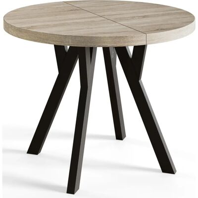 Table à Manger Extensible Marron - Table à Manger - Publicité Table à Manger Extensible Marron - Table à Manger - Publicité