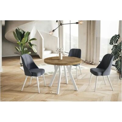Sconto Antonio Brauner Ausziehbarer Esstisch - Esstisch Sconto Antonio Brauner Ausziehbarer Esstisch - Esstisch