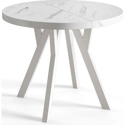 Table à manger extensible Antonio gris - Table à manger - Publicité Table à manger extensible Antonio gris - Table à manger - Publicité