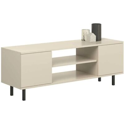 Szafka RTV Kobi Focus Cashmere Black - 155cm Nowoczesna Przechowywanie Szafka RTV Kobi Focus Cashmere Black - 155cm Nowoczesna Przechowywanie