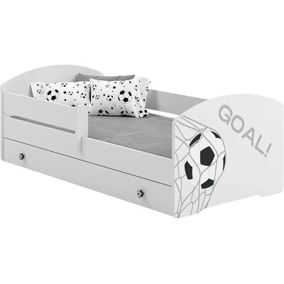 LUK - LUK 70x140 - 70x140 cm - Blanc - Bed - Publicité LUK - LUK 70x140 - 70x140 cm - Blanc - Bed - Publicité