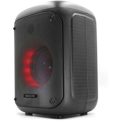 Squeak Tragbarer Bluetooth-Lautsprecher - 40 W - Schwarz Squeak Tragbarer Bluetooth-Lautsprecher - 40 W - Schwarz