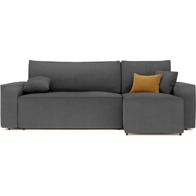 Idohome Canapé d'angle Réversible Gris - Canapé - Publicité Idohome Canapé d'angle Réversible Gris - Canapé - Publicité