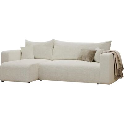 Idohome Canapé d'angle Convertible avec Rangement - Beige 248x79x145cm - Publicité Idohome Canapé d'angle Convertible avec Rangement - Beige 248x79x145cm - Publicité