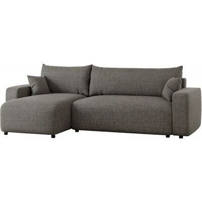 Idohome - 3/4-Sitzer-Ecksofa - Gris - Sofa bed - Publicité Idohome - 3/4-Sitzer-Ecksofa - Gris - Sofa bed - Publicité