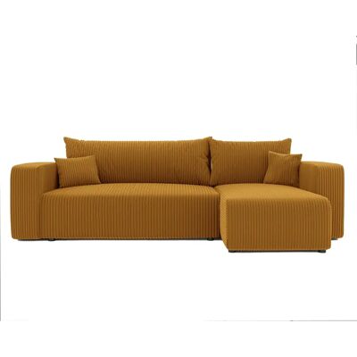 Idohome 3/4-seater Sofa - Jaune - Sleeper - Sofa - Publicité Idohome 3/4-seater Sofa - Jaune - Sleeper - Sofa - Publicité