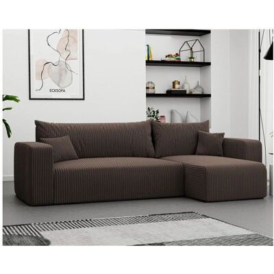 Idohome - Piano - Marron - 248x79x145cm - Sofa - Publicité Idohome - Piano - Marron - 248x79x145cm - Sofa - Publicité