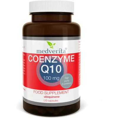 Medverita Koenzym Q10 100 mg - suplement - Wsparcie energii Medverita Koenzym Q10 100 mg - suplement - Wsparcie energii