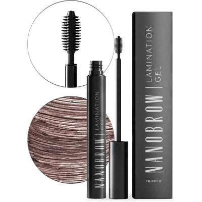 Gel de Laminage Sourcils Marron - Maquillage pour Cils Gel de Laminage Sourcils Marron - Maquillage pour Cils