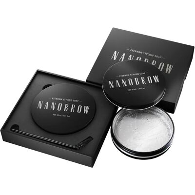 Nanobrow Eyebrow Styling Soap - Long-lasting, practical brush, 30g Nanobrow Eyebrow Styling Soap - Long-lasting, practical brush, 30g