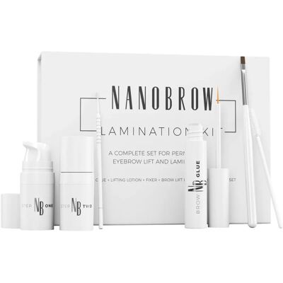 Kit laminazione sopracciglia Nanobrow - Trattamento, 5 pezzi Kit laminazione sopracciglia Nanobrow - Trattamento, 5 pezzi