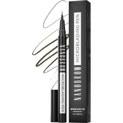 Nanobrow Microblading Pen Dark Brown - Eyebrow Pencil - Waterproof & Vegan Nanobrow Microblading Pen Dark Brown - Eyebrow Pencil - Waterproof & Vegan