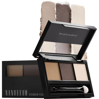 Light Brown Wenkbrauwpoeder Set - Langdurig, Highlighting, Ombre Effect, Perfecte Vormgegeven Wenkbrauwen Light Brown Wenkbrauwpoeder Set - Langdurig, Highlighting, Ombre Effect, Perfecte Vormgegeven Wenkbrauwen