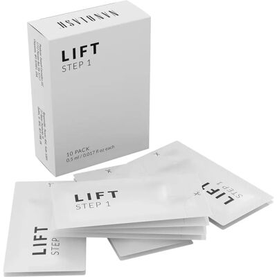 Nanolash Passo 1 - Attivatore per lifting ciglia per donne - 10 pezzi Nanolash Passo 1 - Attivatore per lifting ciglia per donne - 10 pezzi