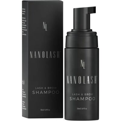 Nanolash Wimpern- & Augenbrauen-Shampoo - 50 ml Reiniger für Wimpern & Augenbrauen Nanolash Wimpern- & Augenbrauen-Shampoo - 50 ml Reiniger für Wimpern & Augenbrauen