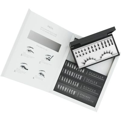 Set di Ciglia Finte Flirty di Nanolash - Kit di Trucco Set di Ciglia Finte Flirty di Nanolash - Kit di Trucco