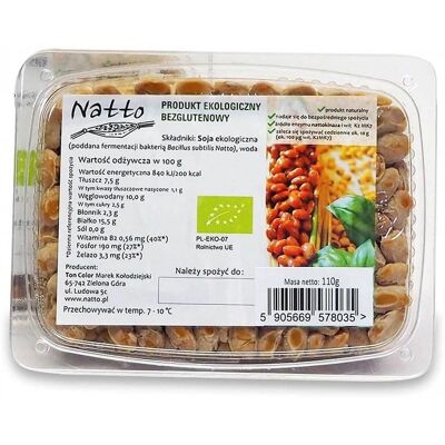Marke NATTO Bio Fermentierte Sojabohnen - Fermentierte Sojabohnen Marke NATTO Bio Fermentierte Sojabohnen - Fermentierte Sojabohnen