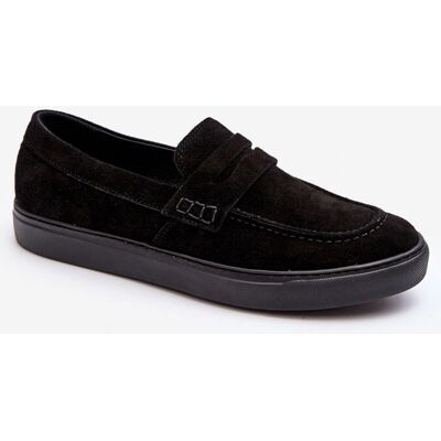 Pantofi din piele Zazoo - Încălțăminte semi-suede casuală Pantofi din piele Zazoo - Încălțăminte semi-suede casuală