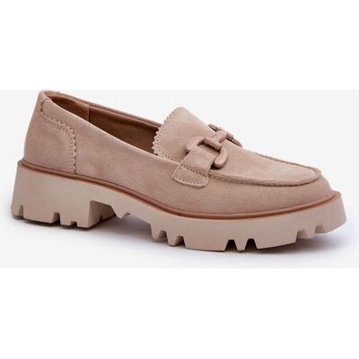 S.Barski TW117 Beige 39 Moccasins S.Barski TW117 Beige 39 Moccasins