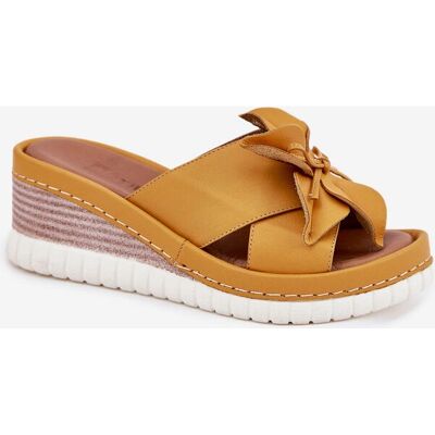 Artiker - 52C0504 - Galben - Piele - Sandală Artiker - 52C0504 - Galben - Piele - Sandală