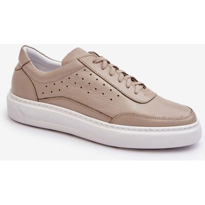 Zazoo Pantofi Sport din Piele - Pantofi Casual cu Platformă Zazoo Pantofi Sport din Piele - Pantofi Casual cu Platformă