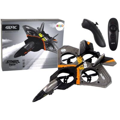 Viking Choice RC Vliegtuig - 24x6x18cm - 4 Propellers - Zilver Viking Choice RC Vliegtuig - 24x6x18cm - 4 Propellers - Zilver