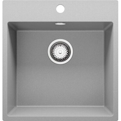 Primagran - Riga 50 XL - Gris - Granite - Sink - Publicité Primagran - Riga 50 XL - Gris - Granite - Sink - Publicité