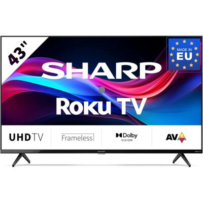 Sharp Model 4T-C43GJx - 43" 4K UHD LED-Fernseher Sharp Model 4T-C43GJx - 43" 4K UHD LED-Fernseher
