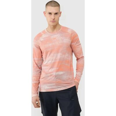 4F Bărbat tricou cu mânecă lungă roz XL - Tricou 4F Bărbat tricou cu mânecă lungă roz XL - Tricou