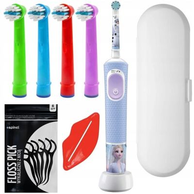 Szczoteczka elektryczna Oral-B Vitality Pro 103 Frozen - Dla dzieci, Etui podróżne Szczoteczka elektryczna Oral-B Vitality Pro 103 Frozen - Dla dzieci, Etui podróżne