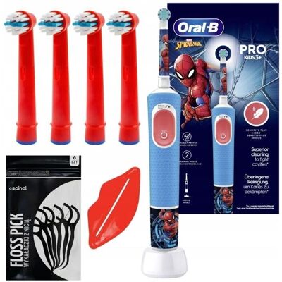 Soniczno szczoteczka Oral-B Vitality Pro 103 Spiderman - Dzieci Soniczno szczoteczka Oral-B Vitality Pro 103 Spiderman - Dzieci