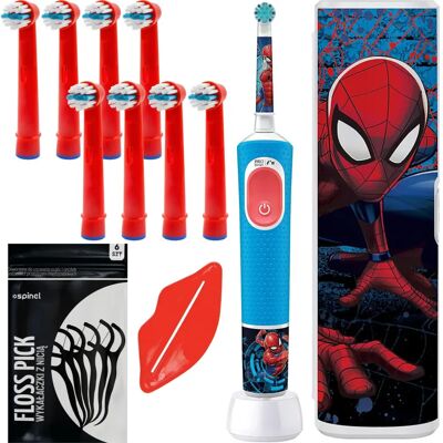 Spiderman Elektryczna Szczoteczka do Zębów - Oral-B Vitality Pro 103 - Dzieci Spiderman Elektryczna Szczoteczka do Zębów - Oral-B Vitality Pro 103 - Dzieci