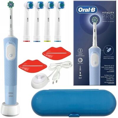 Szczoteczka elektryczna Oral-B Vitality Pro D103 - Niebieska, 3 tryby, Timer Szczoteczka elektryczna Oral-B Vitality Pro D103 - Niebieska, 3 tryby, Timer