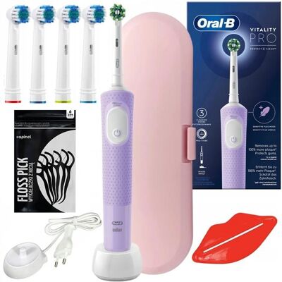 Oral-B Vitality Pro D103 Fioletowy Liliowy Szczoteczka elektryczna Oral-B Vitality Pro D103 Fioletowy Liliowy Szczoteczka elektryczna