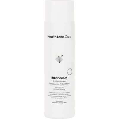 Prebiotyczny Szampon Nawilżający Balance-On od HealthLabs 250ml - Pielęgnacja włosów Prebiotyczny Szampon Nawilżający Balance-On od HealthLabs 250ml - Pielęgnacja włosów