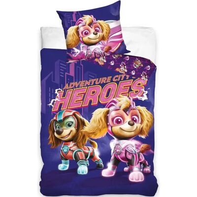 Paw Patrol Paarse Katoenen Bedset - Bedding set Paw Patrol Paarse Katoenen Bedset - Bedding set
