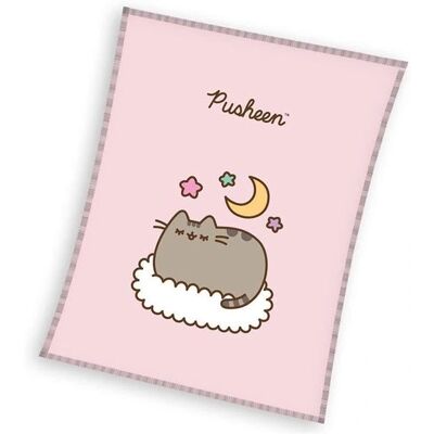 Růžová fleecová deka Pusheen - Deka Růžová fleecová deka Pusheen - Deka