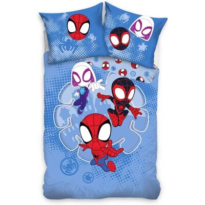Modrá bavlněná přikrývka Marvel SpiderMan - 140x200 cm Modrá bavlněná přikrývka Marvel SpiderMan - 140x200 cm