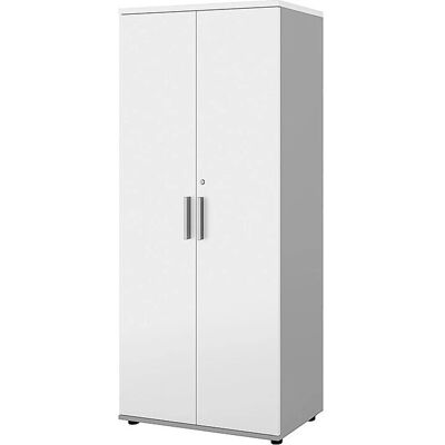 Kaiserkraft Portland Schrank - 800x420mm, 1845mm hoch, Hellgrau/Weiß Schrank Kaiserkraft Portland Schrank - 800x420mm, 1845mm hoch, Hellgrau/Weiß Schrank
