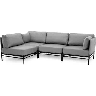 Sitsit - Dandy - 234x78cm - Gris - Canapé d'angle de jardin - Publicité Sitsit - Dandy - 234x78cm - Gris - Canapé d'angle de jardin - Publicité