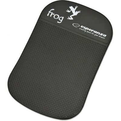 Almofada de rato Esperanza EF101K - Silicone antiderrapante preta Almofada de rato Esperanza EF101K - Silicone antiderrapante preta