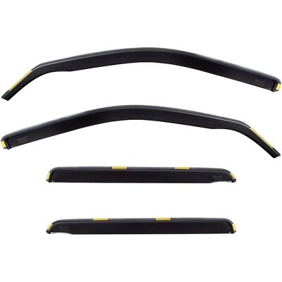 Przegrodki wiatrowe Jeep Grand Cherokee 5D - Zestaw 4 Przegrodki wiatrowe Jeep Grand Cherokee 5D - Zestaw 4