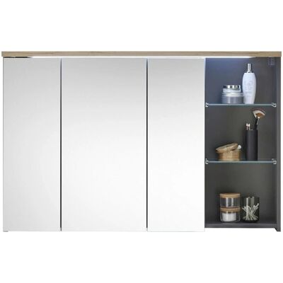 BALCULINA - Memphis - grau - artisan eiche - Spiegelschrank BALCULINA - Memphis - grau - artisan eiche - Spiegelschrank