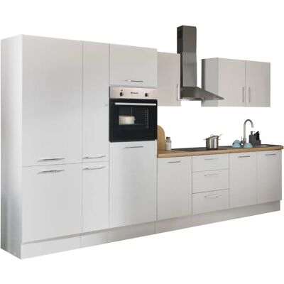 Balculina Turin Weiß Matt Küchenzeile - Küchenmöbel-Set Balculina Turin Weiß Matt Küchenzeile - Küchenmöbel-Set