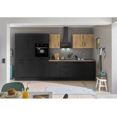 BALCULINA Turin Küchenzeile - schwarz BALCULINA Turin Küchenzeile - schwarz