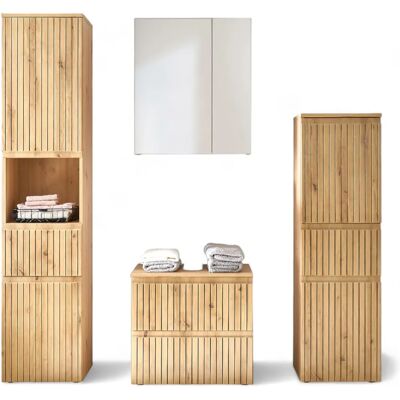 BALCULINA Austin Beiges Badezimmer-Set - Badezimmer Möbel-Set BALCULINA Austin Beiges Badezimmer-Set - Badezimmer Möbel-Set
