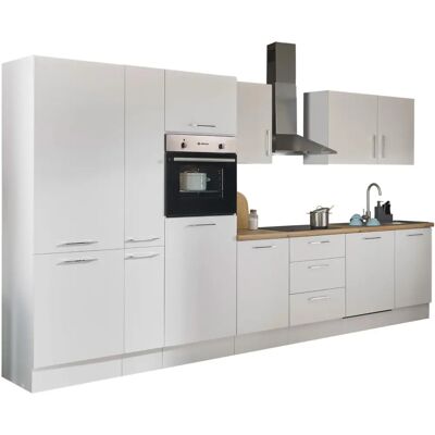 Balculina Turin Küchenzeile - Weiß - Komplettküchen-Set Balculina Turin Küchenzeile - Weiß - Komplettküchen-Set